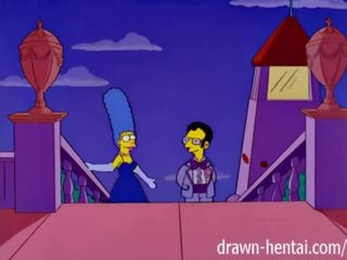 Simpsons sikiş film - marge and artie afterparty
