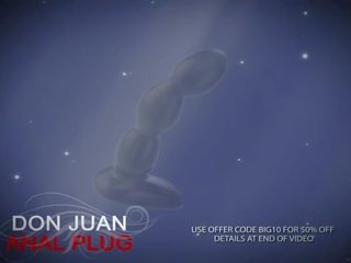 Don juan labākais anāls plug | 50% no izmantojot piedāvājums