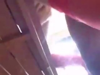 Lustful blond with dipun cukur cunt gets cum on her bokong clip