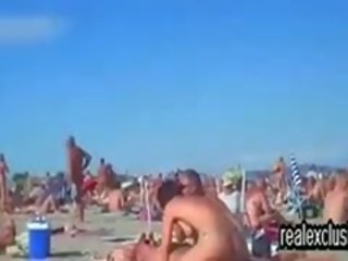 Public Nude Beach Swinger xxx video In Summer 2015