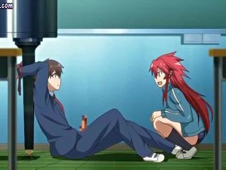 Vöröshajú anime szar kettő kemény dongs