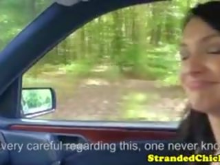 Czech Teen Hitchhiker Gets Her Ass Cumshot