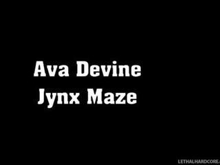 很 marvellous 訪問 同 ava 迪瓦恩 和 jynx maze
