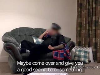 Forfalskning politi fucks enslig lassie ved henne hjem