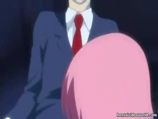 Flirty Anime young lady Riding Big manhood Until Strong Orgasm