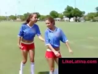 Latina babes liefde voetbal