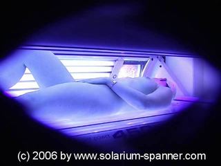 Solarium podglądanie spannt im solarium