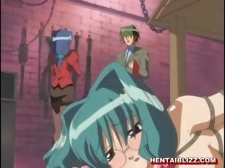 Delightful Hentai Gets Chained And Whipped Hard