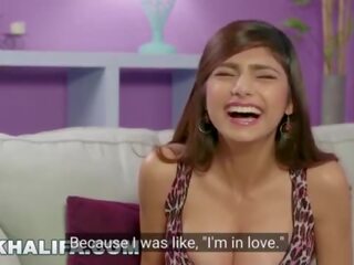 Mia khalifa - interviu cu engleză subtitrări