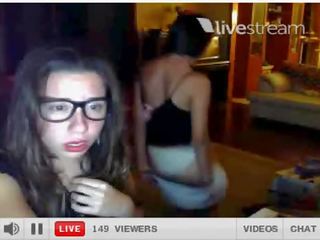 Livestream turned on Girls Showing Some Thongs