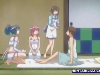 Bigboobs hentai mendapat assfucked dalam yang berenang kolam