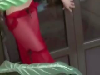 Smashing first-rate diva Dancing In Red Skirt