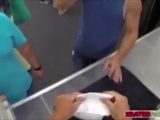 Hard up And Busty Blonde Get Pawned Inside