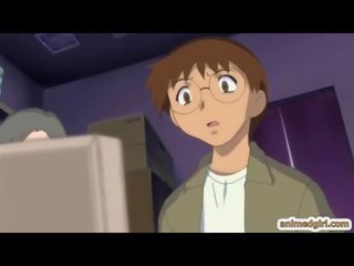 Anime coeds lésbica sexo filme