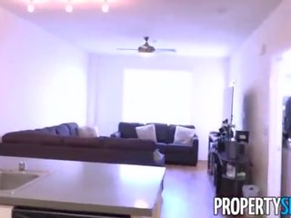 PropertySex - Curvy real estate agent fucks her client in condo