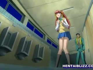 Số hai hentai coeds có ba người cứng fucked lược trong các lớp học