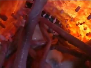 Fastuos oriental scolarita suge freaky lung tentacul