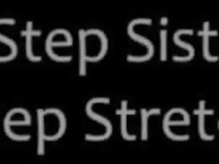 Голям стъпка сестра produces стъпка брат помощ тя разтягане - lilly зала - семейство therapy
