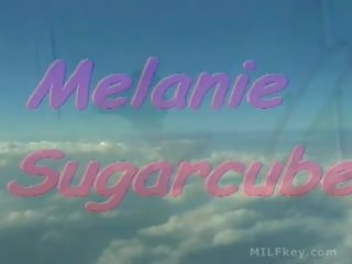 Melanie Sugarcube - Chesty latina mom struts her stuff