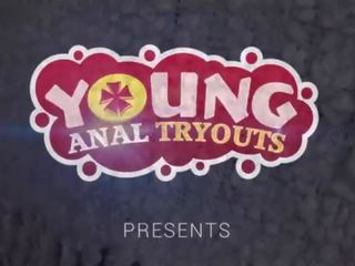 Young Anal Tryouts - Dude teases seductress