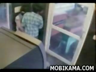 Sex film In ATM Cabin