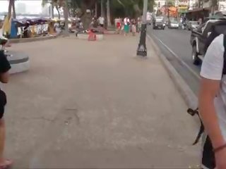 Pattaya strand straße thailand