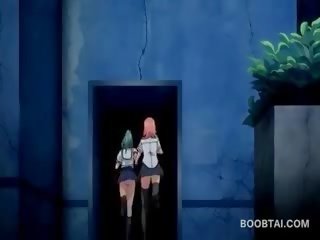 Sweet Anime Teen young woman Showing Her johnson Sucking Skills