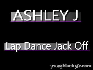 Zarážajúce adolescent čierne hottie ashley