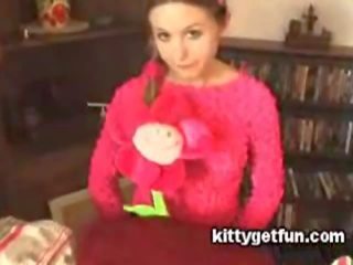 Kitty Get Fun: pleasant teen amateur cunt