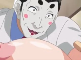 Hentai deity gets her big susu fondled