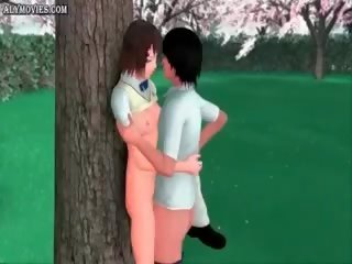 Анімаційний дорогий має секс кліп в парк