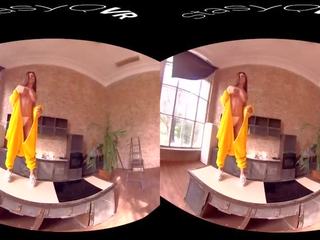 Zusammenstellung von unglaublich solo mädchen neckerei im hd virtual wirklichkeit mov