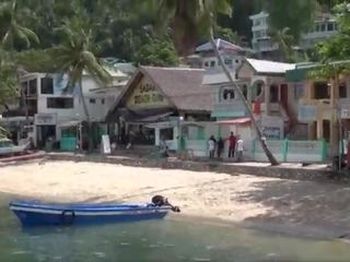 Buks mežonīga movs sabang pludmale puerto galera filipīnieši