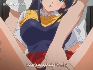 Excited hentai lover getting her squirting cunt teased h