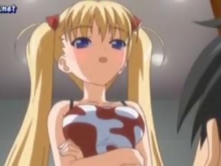 Anime blondy mendapat ketat twat fucked