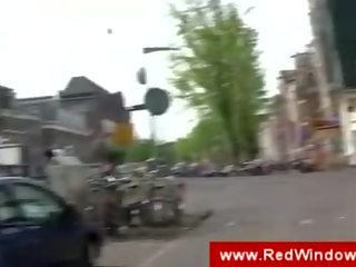 Guy visiting the red light district
